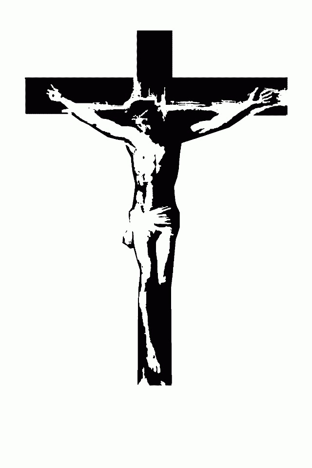 640x960 download wooden cross drawing x wallpapers - Wooden Cross Drawing