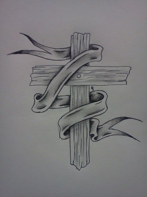 480x640 tattoos wooden cross - Wooden Cross Drawing