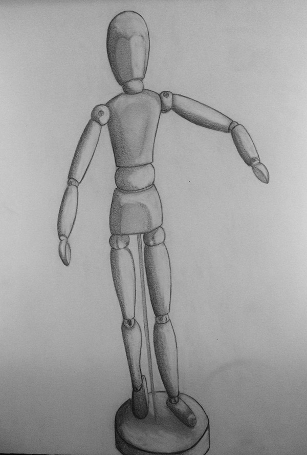 600x887 the wooden man drawings on student show - Wooden Drawings