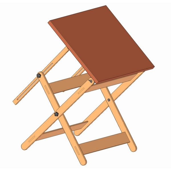 600x600 wooden drawing board project plan - Wooden Drawings