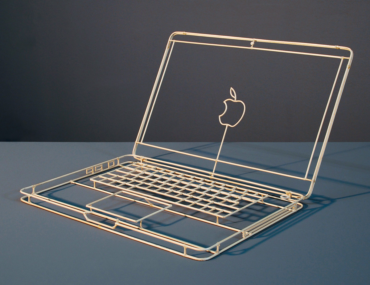 1200x927 drawings in space wooden wireframe sculptures of everyday objects - Wooden Drawings