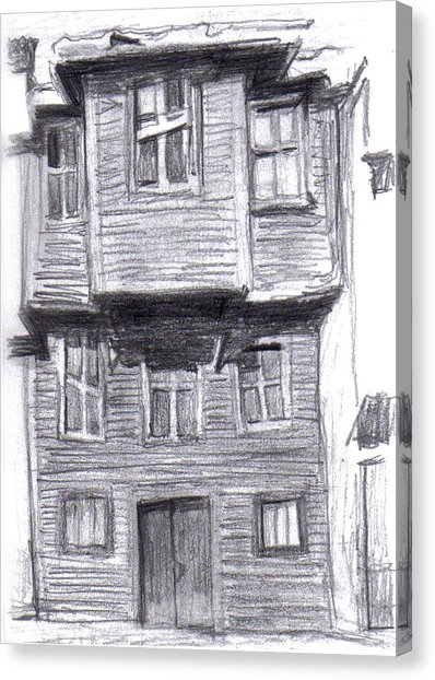 398x622 Old Wooden House Drawing - Wooden House Drawing