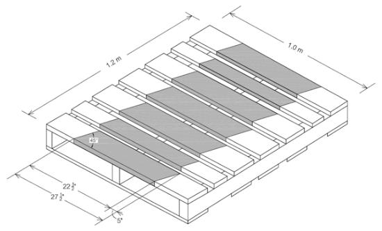 550x333 parallel chord pallet trusses - Wooden Pallet Drawing