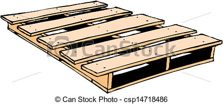 450x210 wood pallet clipart - Wooden Pallet Drawing