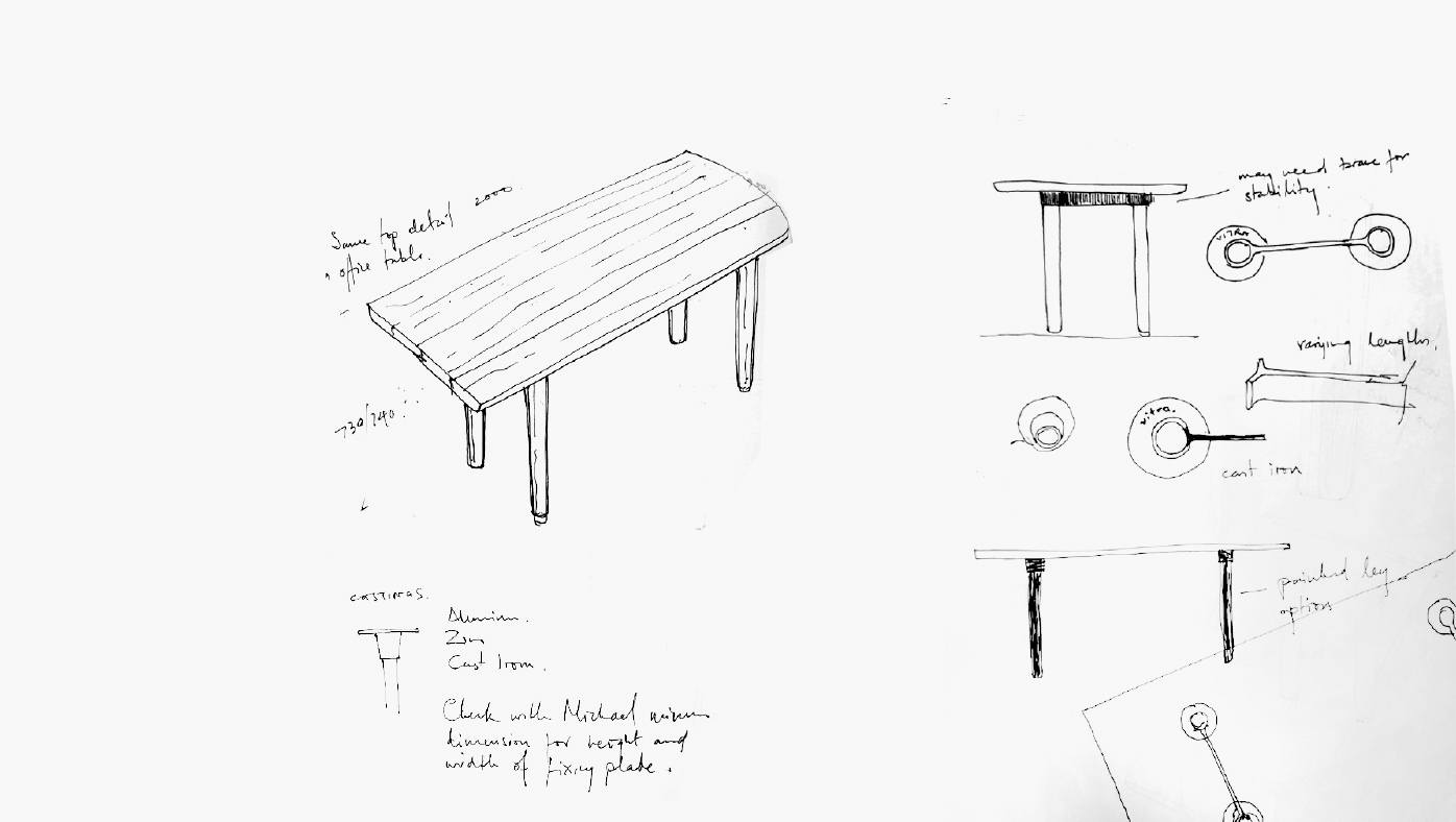 1396x788 Barber Osgerby - Wooden Table Drawing