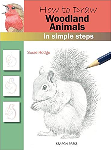 369x499 how to draw woodland animals in simple steps susie - Woodland Animal Drawings