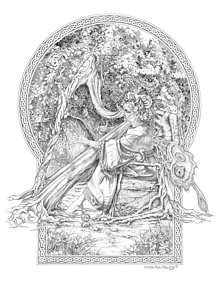 219x300 faerie iii - Woodland Drawing