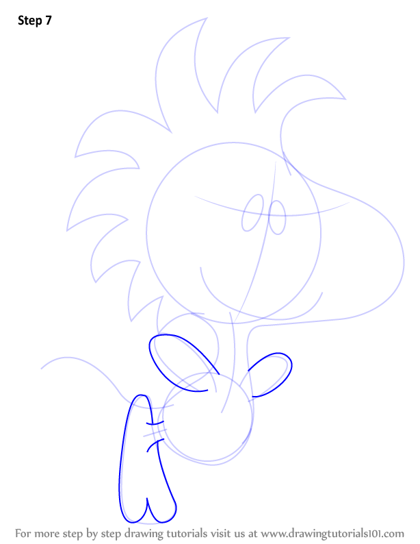 614x794 learn how to draw woodstock from the peanuts movie - Woodstock Drawing