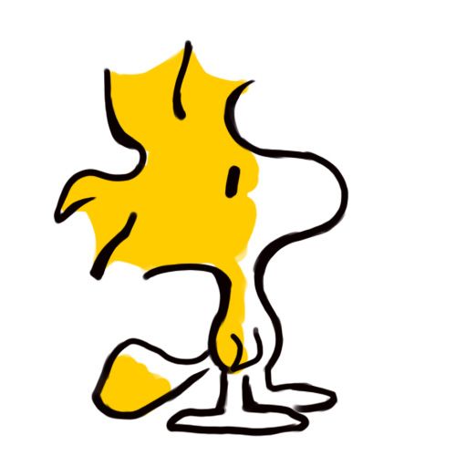 500x500 draw woodstock from peanuts things that could be cool to draw - Woodstock Drawing
