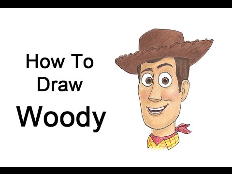 480x360 how to draw woody from toy story - Woody Drawing