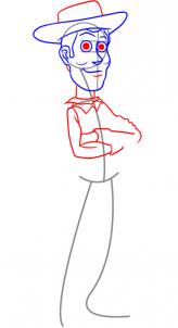 164x302 how to draw how to draw woody from toy story - Woody Drawing