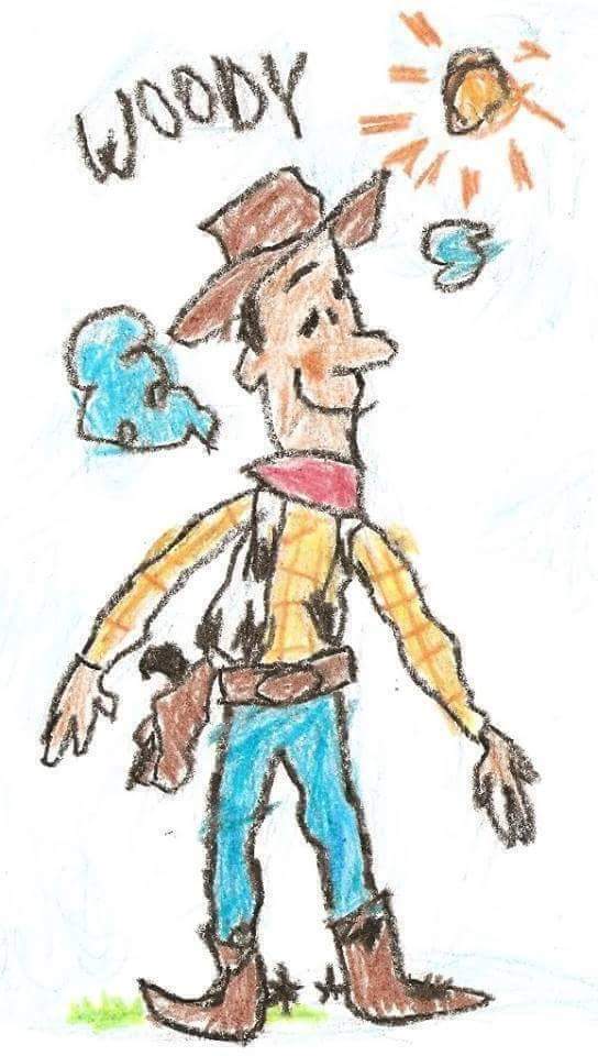 544x960 toy story woody drawing warehouse wiki fandom powered - Woody Drawing