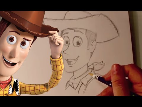 480x360 how to draw woody from pixar's toy story - Woody Drawing