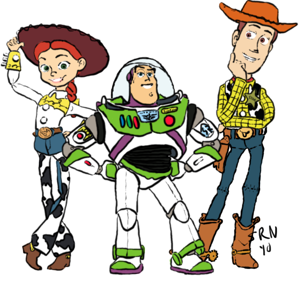 600x569 toy story clipart woody drawing - Woody Toy Story Drawing