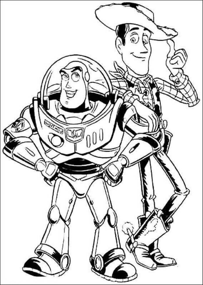 697x977 woody and bo peep coloring pages inspirational best drawing toy - Woody Toy Story Drawing