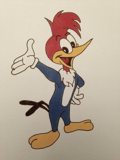 400x533 woody woodpecker comics drawing nostalgic cartoon characters - Woody Woodpecker Drawing