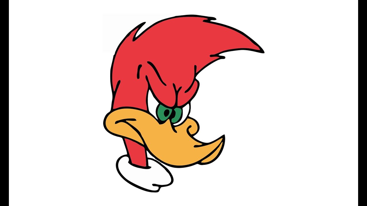 1280x720 how to draw woody woodpecker - Woody Woodpecker Drawing