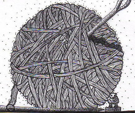 436x366 wool drawing - Wool Drawing