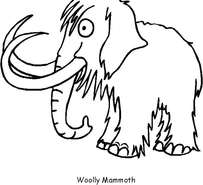 Wooly Mammoth Drawing at PaintingValley.com | Explore collection of ...