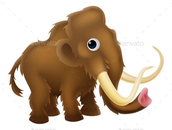 590x449 Woolly Mammoth Drawing Cartoon Clip Art Extinct Cliparts Png - Wooly Mammoth Drawing
