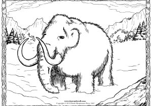 Wooly Mammoth Drawing at PaintingValley.com | Explore collection of ...