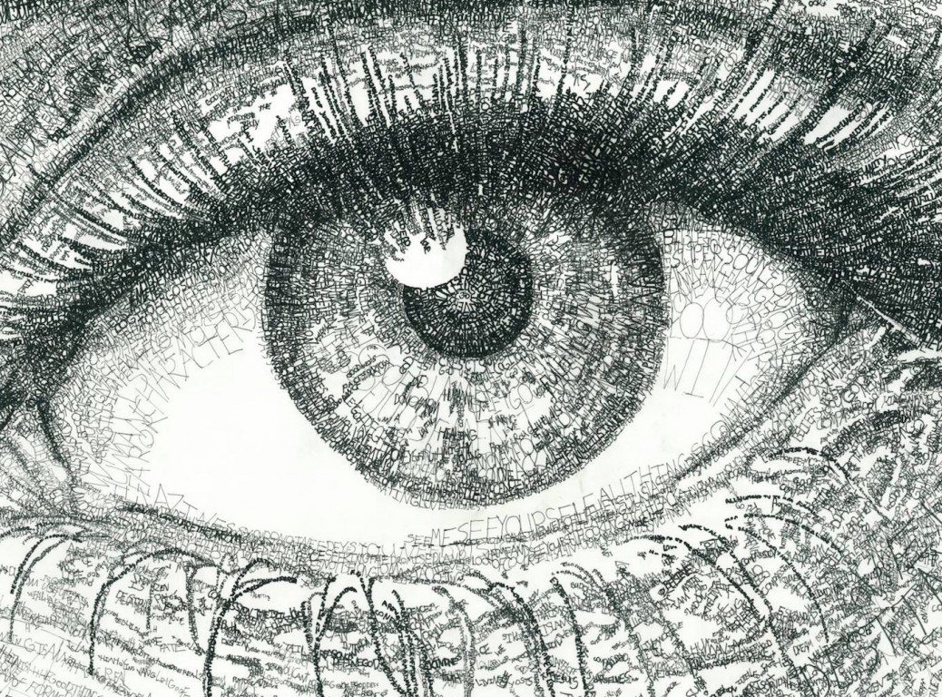 1038x768 michael volpicelli, artist and the eye of truth arts, artists - Word Art Drawing