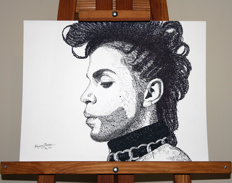 800x632 Prince Art For Sale - Word Art Drawing