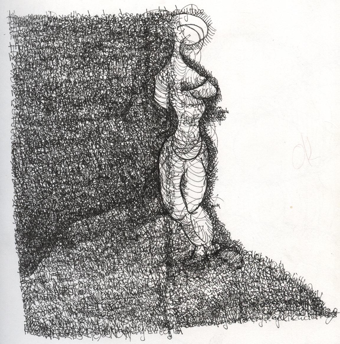 1152x1168 the original automatic word drawings created rossetto ink - Word Drawings