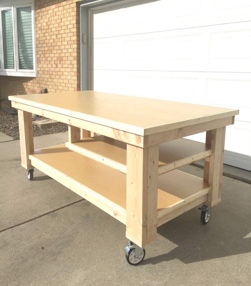 870x990 How To Build The Ultimate Diy Garage Workbench - Workbench Drawings