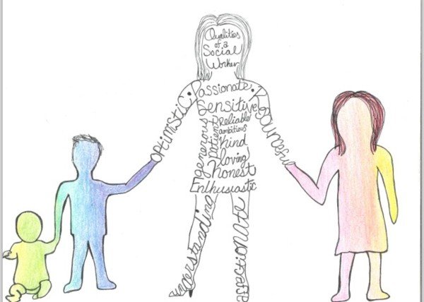 600x428 qualities of a social worker - Worker Drawing