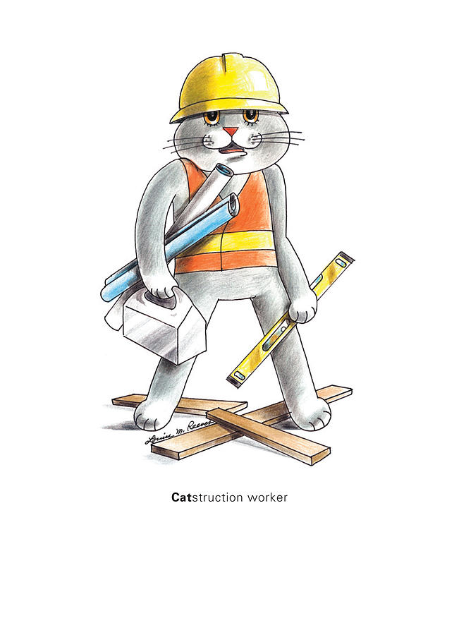 651x900 catstruction worker drawing - Worker Drawing