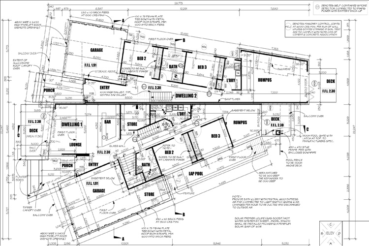 750x500 Achieve Design Group - Working Drawing