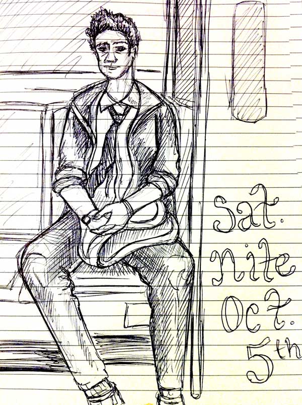 600x804 Life Drawing Cuts Pastes - Working People Drawing