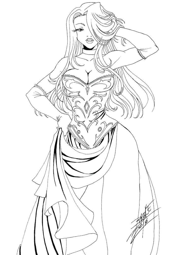 736x1036 coloring pages of women best coloring pages images on drawings - Workout Drawings