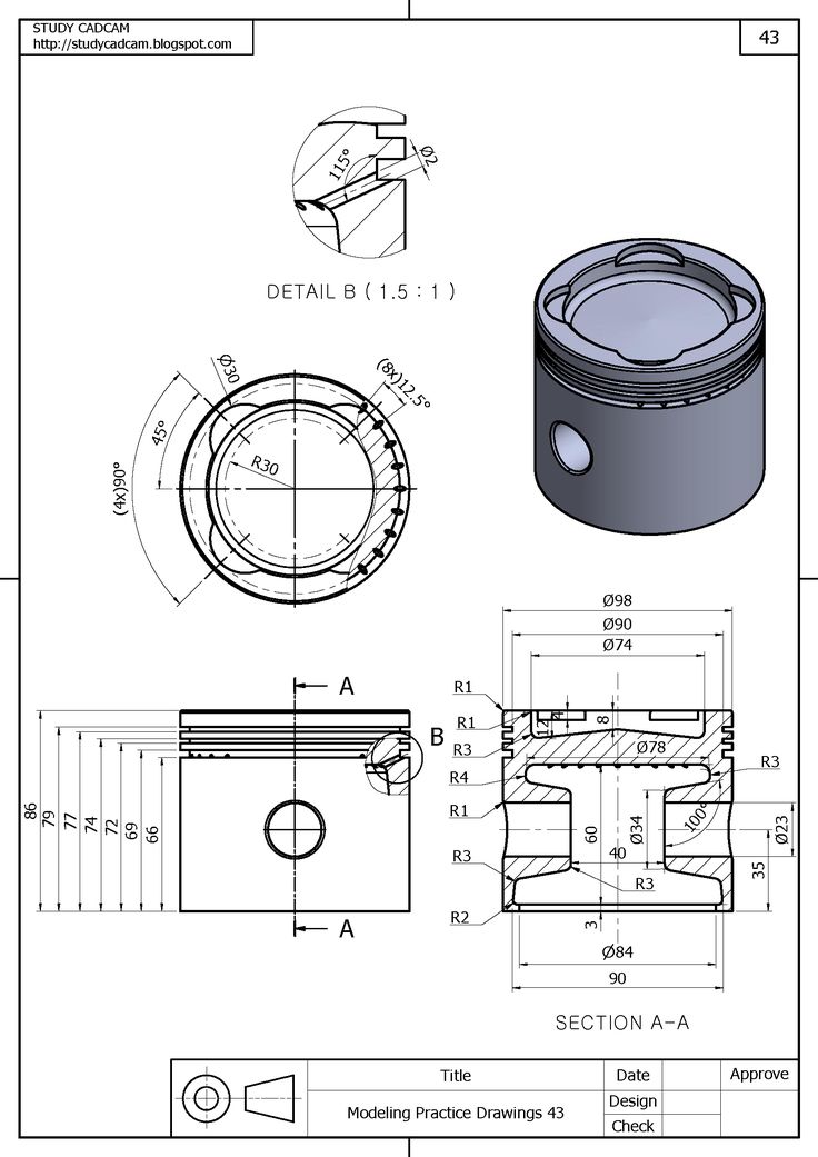 736x1041 mechanical drawing workshop drawings autocad - Workshop Drawings