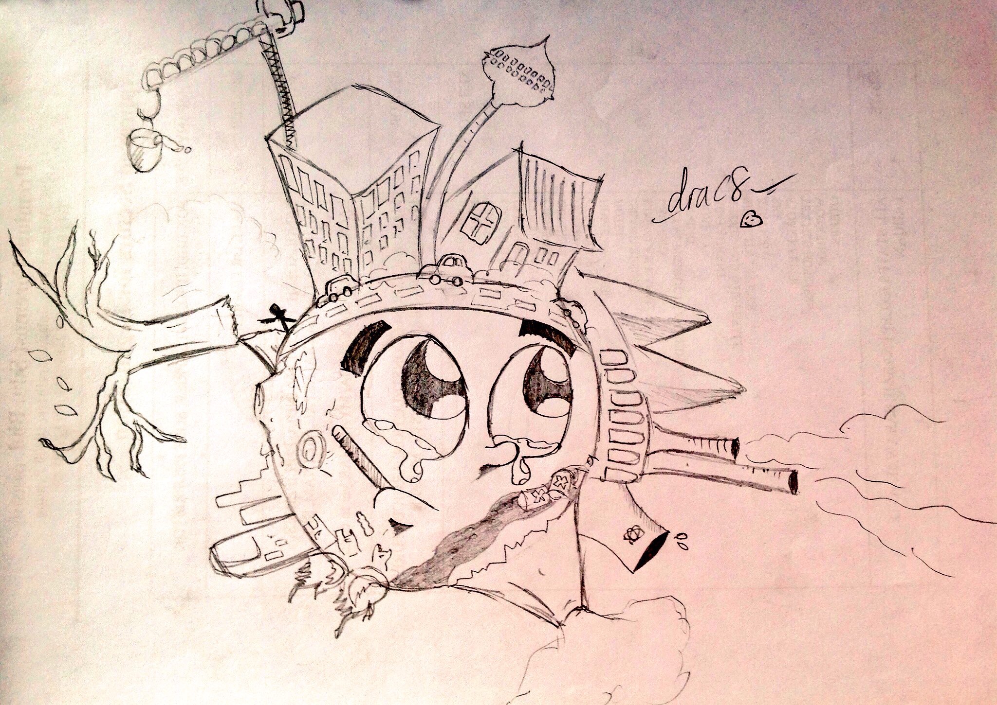 2048x1450 Drawings Heal The World Drawampshow - World Drawing