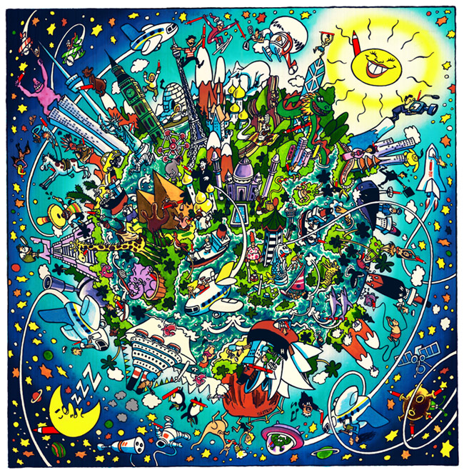 650x665 The World Of Pencil Drawing Kristiansen - World Drawing