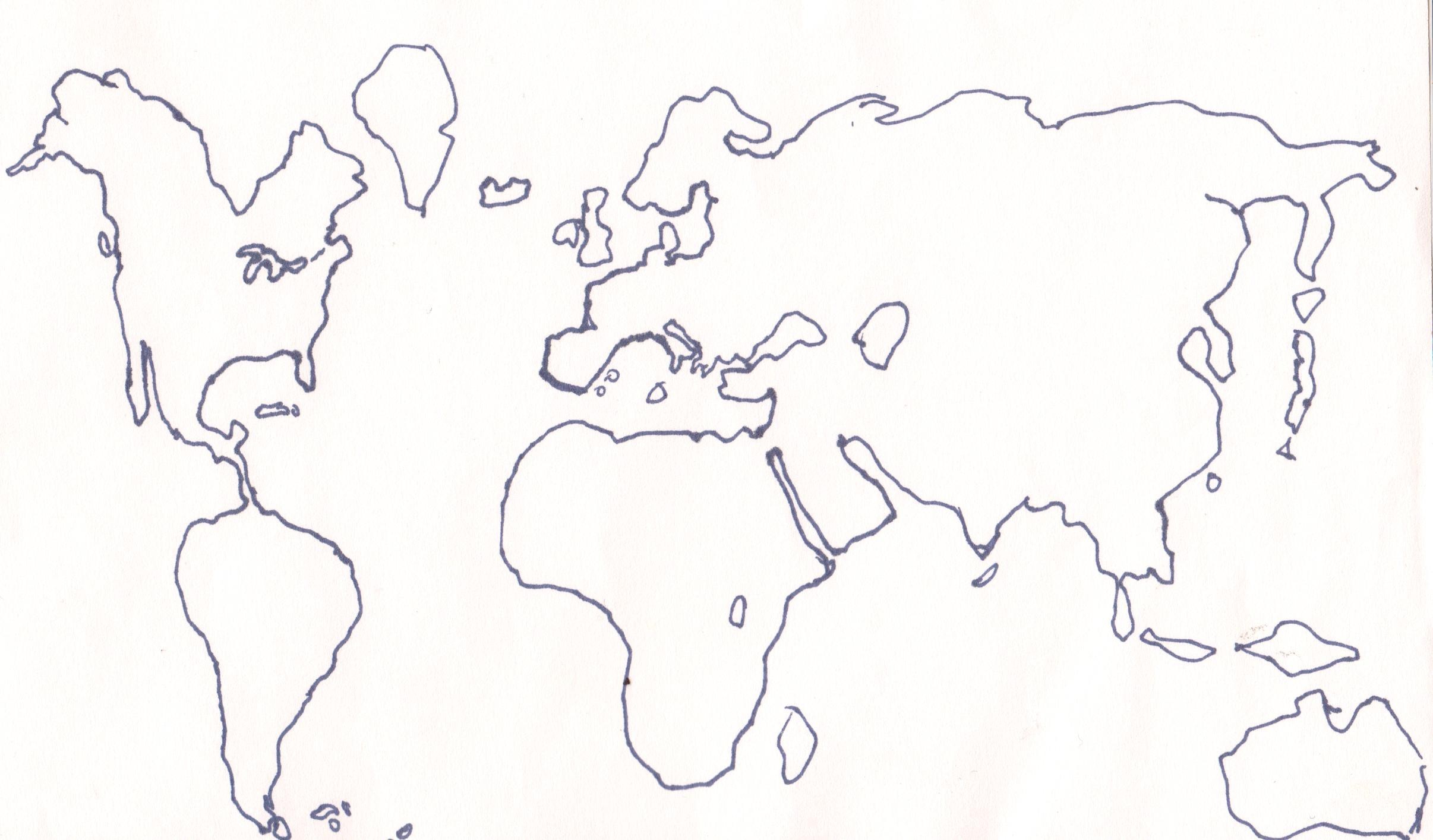 World Drawing Map 1 