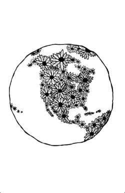 250x387 tumblr hipster vintage indie grunge flowers world hi overlay - World Drawing Tumblr