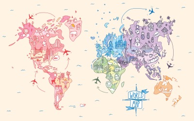 400x250 World Map Tumblr - World Drawing Tumblr