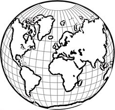 236x225 How To Draw World Globes With Easy Step - World Globe Drawing