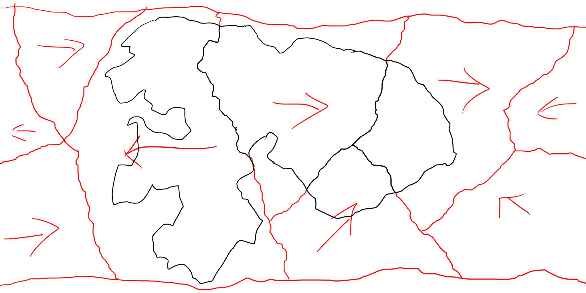 2048x1024 How To Make A Fantasy Map - World Line Drawing