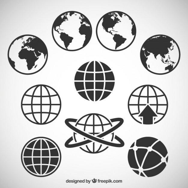 626x626 World Vectors, Photos And Free Download - World Line Drawing