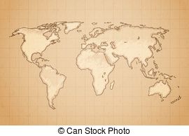 270x194 World Map Draw On Paper - World Map Drawing