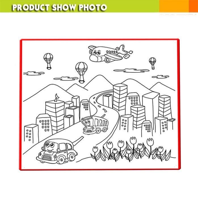 698x698 Fantastic Colour Drawing Mat Kids Colouring World Map X - World Map Drawing For Kids