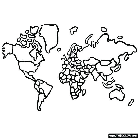 560x560 World Map Drawing For Kids - World Map Drawing For Kids