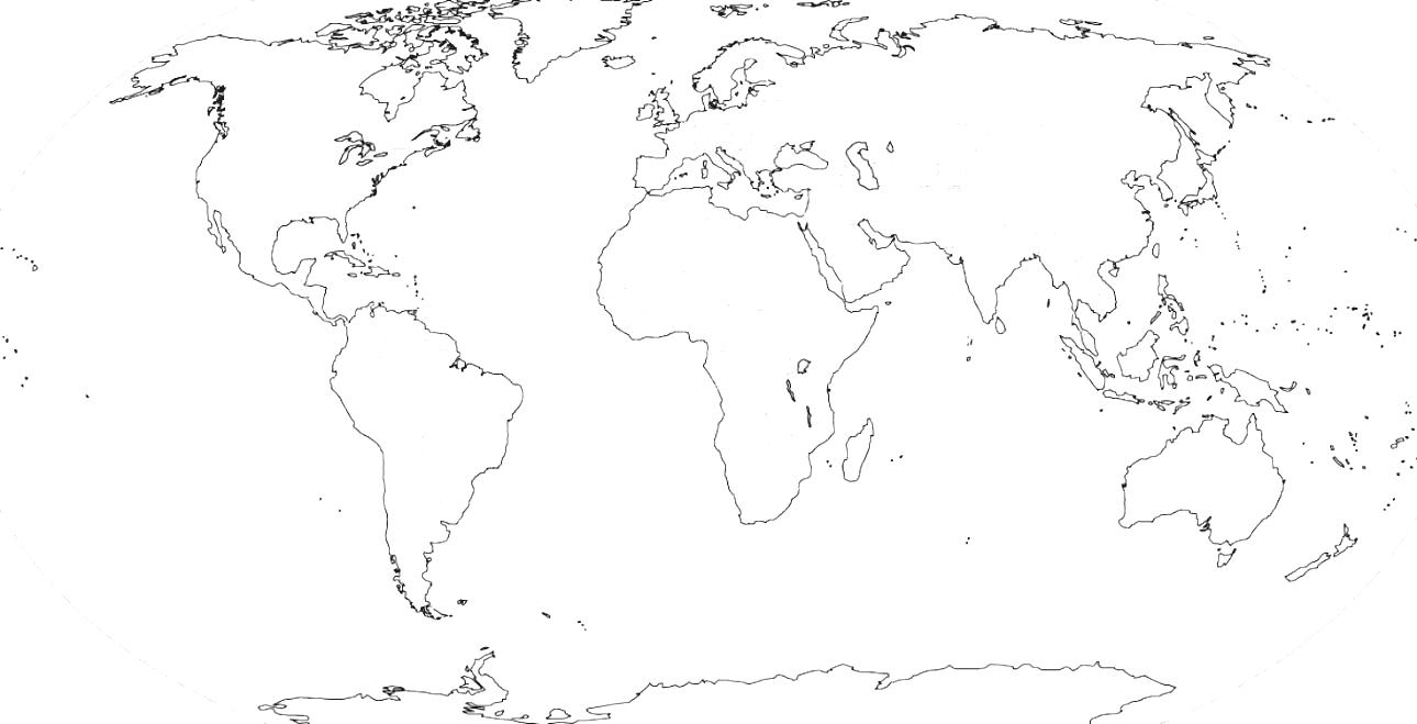 world map drawing tumblr at paintingvalleycom explore