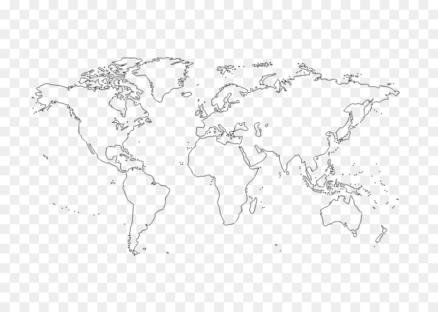900x640 World, Map, Drawing, Transparent Png Image Clipart Free Download - World Map For Drawing