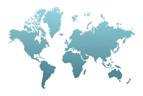 500x337 Drawing A World Map Vector Illustration - World Map For Drawing