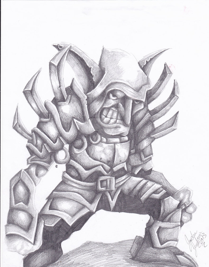 791x1011 world of warcraft goblin drawing - World Of Warcraft Drawings